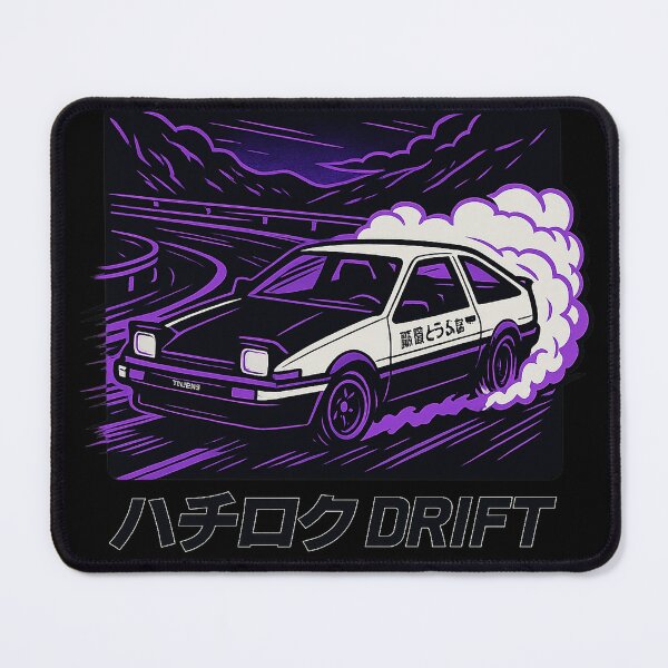 Item preview, Hachiroku Drift – Panda AE86 Touge Smoke designed and sold by Pickle-Monster.