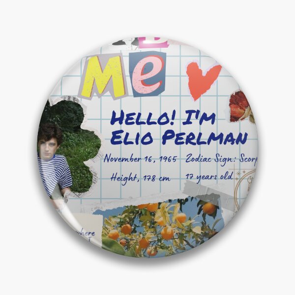 Item preview, All About Elio, Call Me By Your Name, Perlman, Italy, Aciman designed and sold by SuchWowDesign.