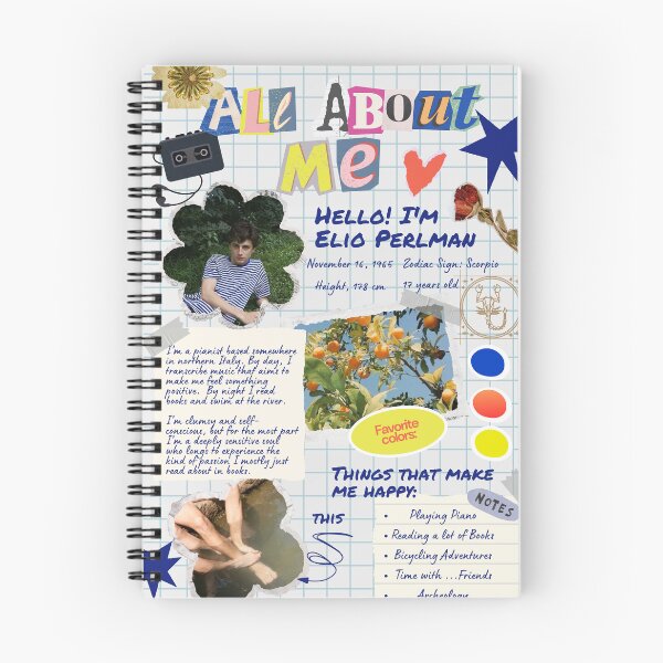 Item preview, All About Elio, Call Me By Your Name, Perlman, Italy, Aciman designed and sold by SuchWowDesign.