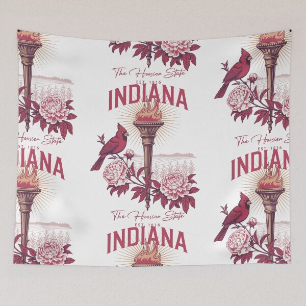 Item preview, Indiana | The Hoosier State | Est. 1816 designed and sold by SaltyLass.