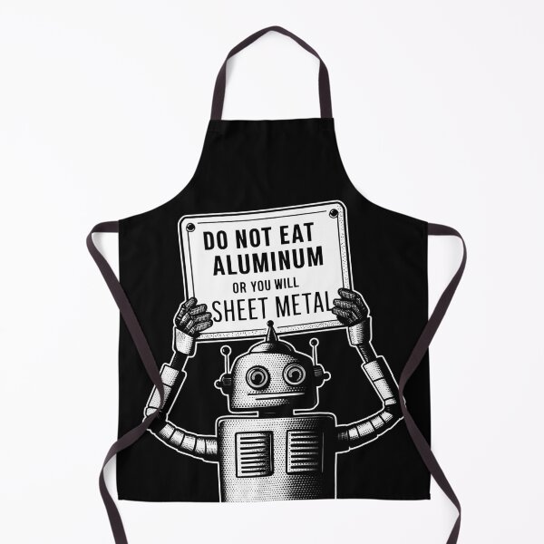 Item preview, Do Not Eat Aluminum Or You Will Sheet Metal designed and sold by Buntrockstore.