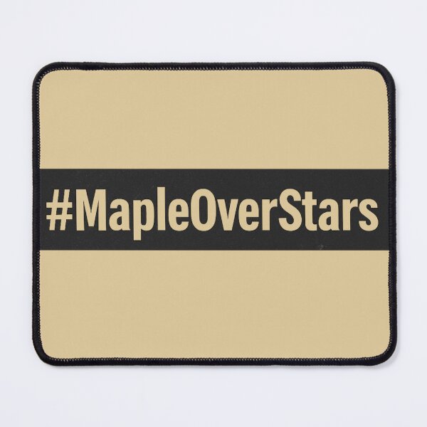 Item preview, Maple Over Stars – Hashtag Slogan Protest Design designed and sold by Meandmyshop.