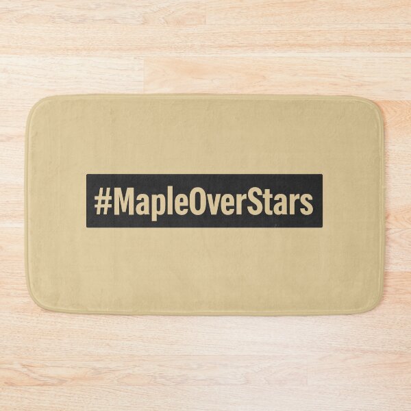 Item preview, Maple Over Stars – Hashtag Slogan Protest Design designed and sold by Meandmyshop.