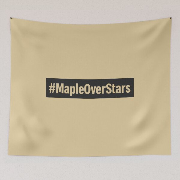 Item preview, Maple Over Stars – Hashtag Slogan Protest Design designed and sold by Meandmyshop.