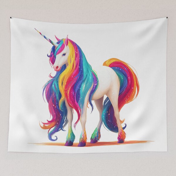 Item preview, Rainbow Fairies Unicorn designed and sold by Lichtisign.