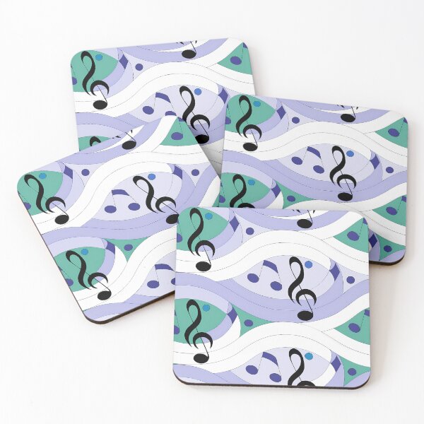 Item preview, Musical Notes in Abstract Rhythmic Motion designed and sold by ART ATTACK ZONE.
