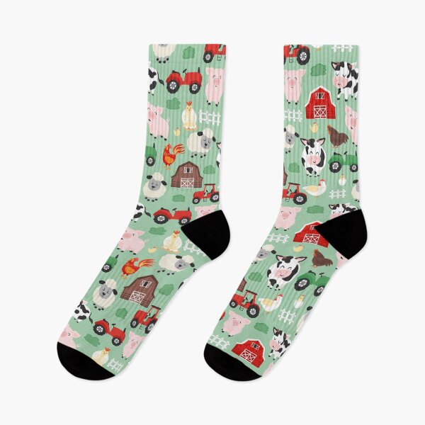 Item preview, Farmyard Fun Green Meadows Barn Animals designed and sold by SamAnnDesigns.