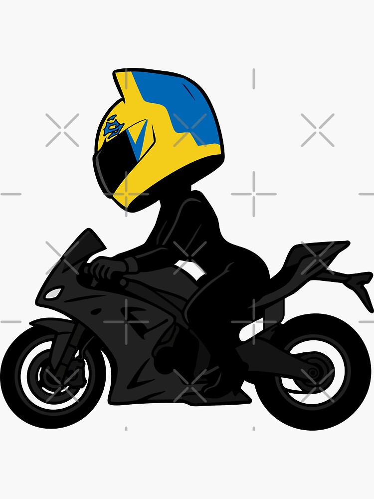 Aperçu 3 sur 3. Sticker avec l'œuvre Cavalier silencieux créée et vendue par Rankeaocm.