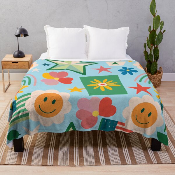 Item preview, Joyful Star and Smile Pattern Design designed and sold by ART ATTACK ZONE.