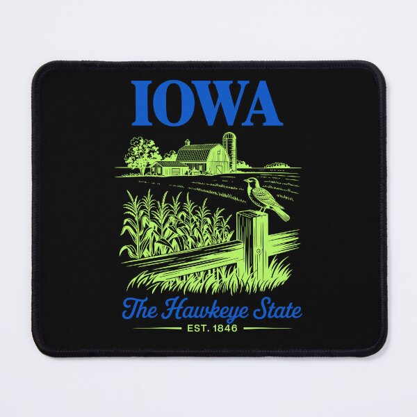 Item preview, Iowa | The Hawkeye State | Est. 1846 designed and sold by SaltyLass.