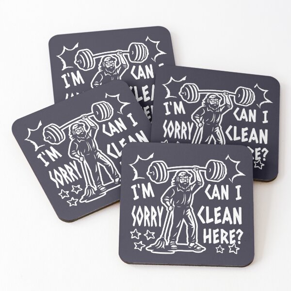 Item preview, Anatoly meme - I Am Sorry Can I Clean Here - overhead press | Internet Fun Gym Prank White  designed and sold by ZechJohnRB.
