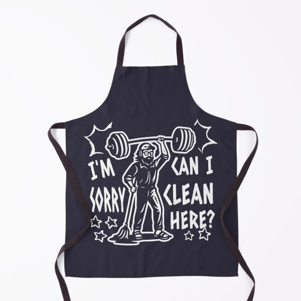 Item preview, Anatoly meme - I Am Sorry Can I Clean Here - overhead press | Internet Fun Gym Prank White designed and sold by ZechJohnRB.