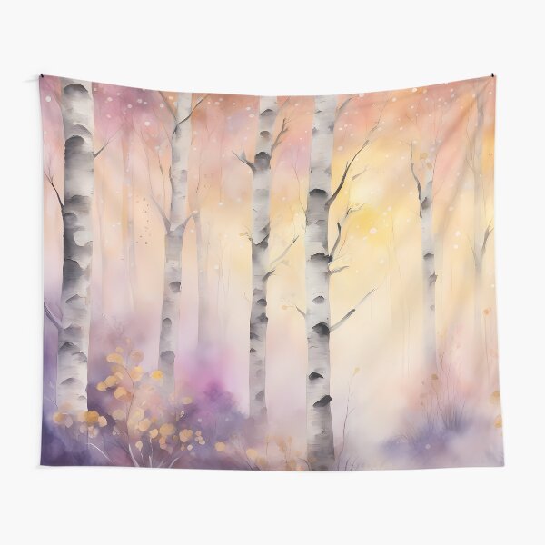 Item preview, Pink Birch Pathway designed and sold by BookCovered.
