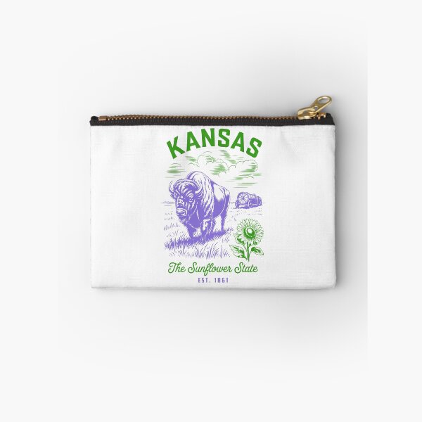 Item preview, Kansas | The Sunflower State | Est. 1861 designed and sold by SaltyLass.