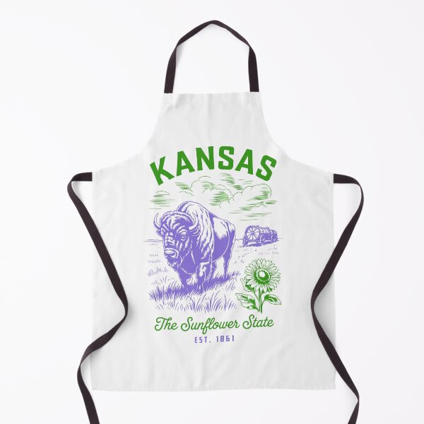 Item preview, Kansas | The Sunflower State | Est. 1861 designed and sold by SaltyLass.
