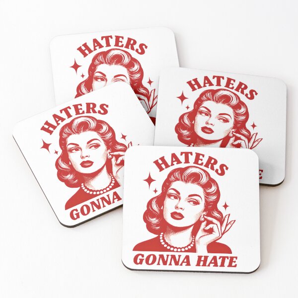 Item preview, Retro Sass – Haters Gonna Hate Pop Art designed and sold by Mish Mash Ash Desings.