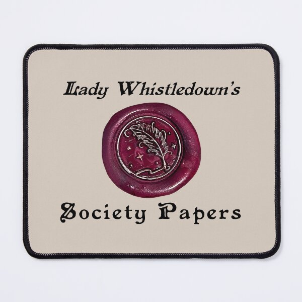 Item preview, Lady Whistledown’s Society Papers designed and sold by Elinda96.
