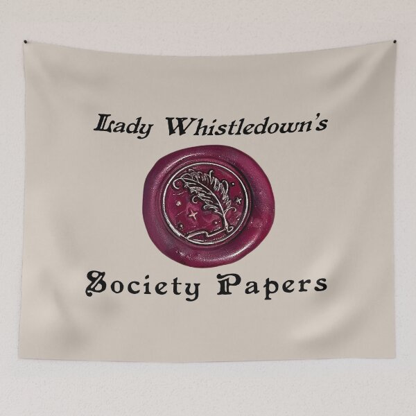 Item preview, Lady Whistledown’s Society Papers designed and sold by Elinda96.