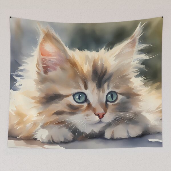 Item preview, Adorable Fluffy Kitten designed and sold by CalmnessbyChoice.