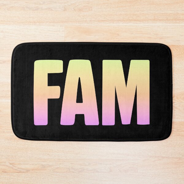 Artikelvorschau, FAM im Neon-Farbverlauf entworfen und verkauft von Memes N Lore .
