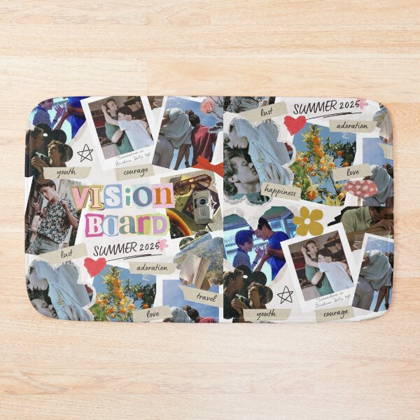 Item preview, Vision Board 2025, Call Me By Your Name, Elio Perlman, Italy, Aciman, Summer designed and sold by SuchWowDesign.