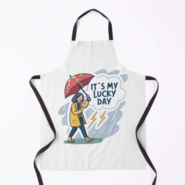 Item preview, Its my lucky day in a rain designed and sold by Lucky 777.