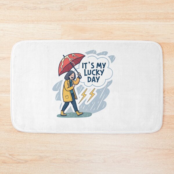 Item preview, Its my lucky day in a rain  designed and sold by Lucky 777.