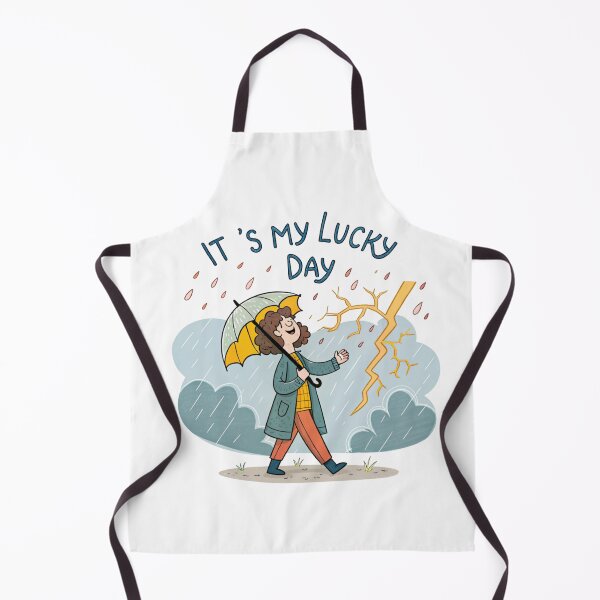 Item preview, Its my lucky day in a rain designed and sold by Lucky 777.