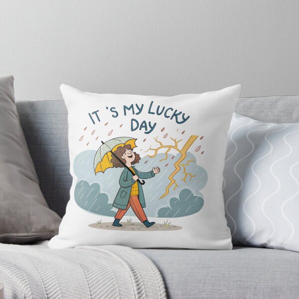Item preview, Its my lucky day in a rain  designed and sold by Lucky 777.