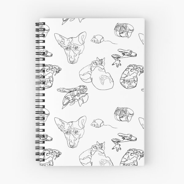 Item preview, Animal Print (white) designed and sold by Ali Oops Design.