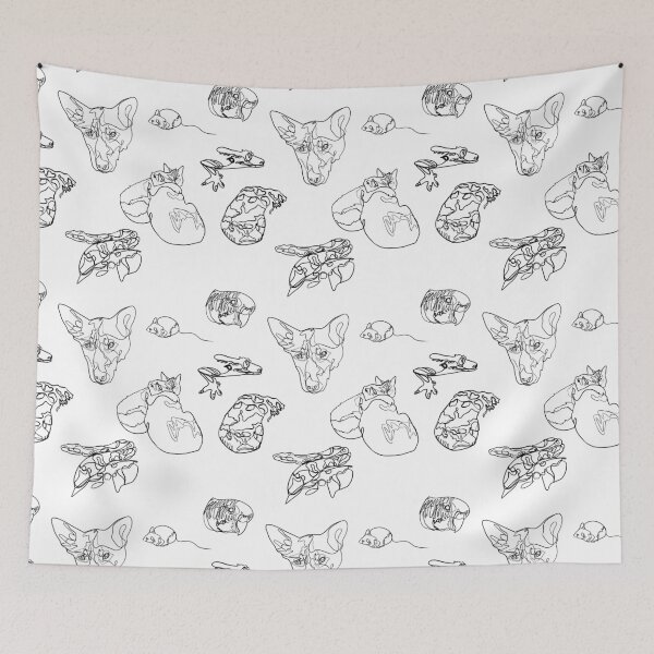 Item preview, Animal Print (white) designed and sold by Ali Oops Design.