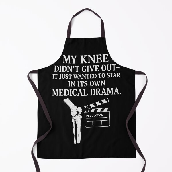Item preview, Broken Knee T-Shirt Funny Injury Joke Tee Medical Drama designed and sold by Slubor.