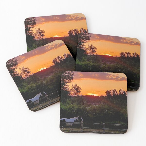 Item preview, Horse with sunset designed and sold by KaisPrints.