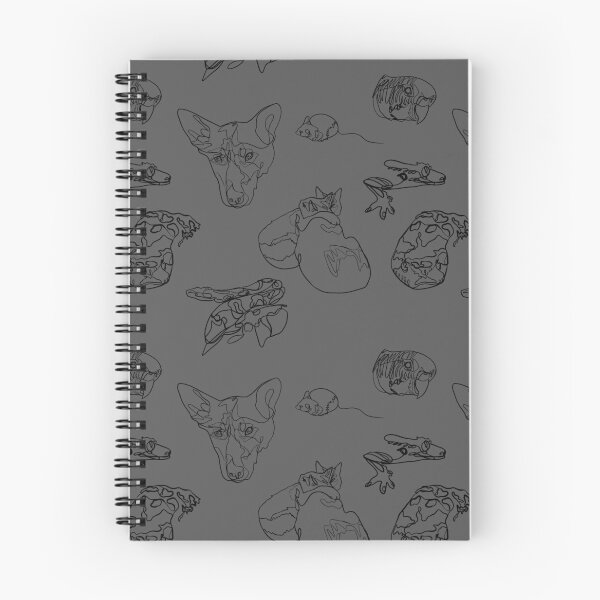 Item preview, Animal Print (dark gray) designed and sold by Ali Oops Design.