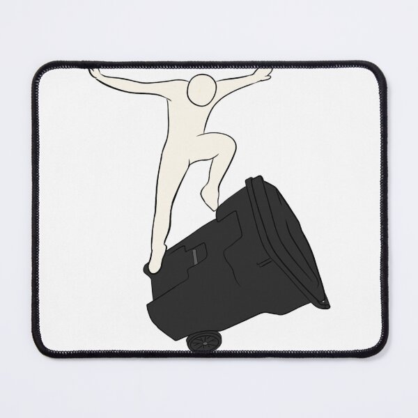 Item preview, Kick Flipping a Garbage Can designed and sold by The Soapiest Goat.