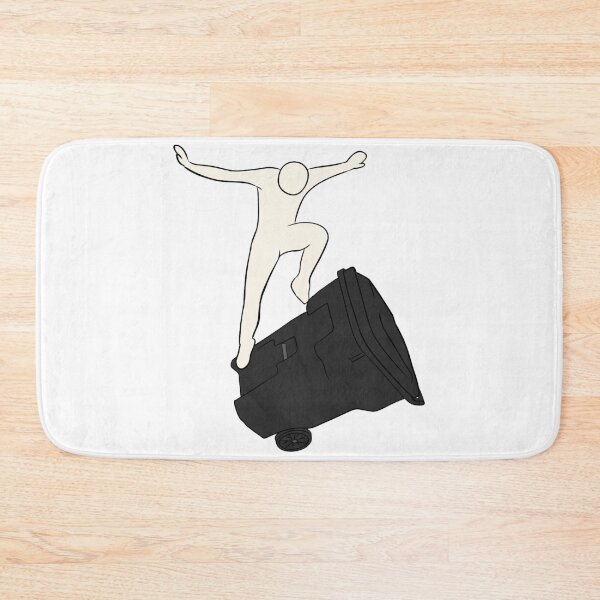 Item preview, Kick Flipping a Garbage Can  designed and sold by The Soapiest Goat.