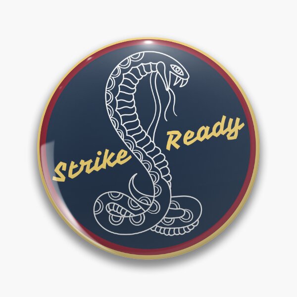 Artikelvorschau, Bereit zum Angriff – Markantes Cobra-Emblem-Design entworfen und verkauft von noggull.