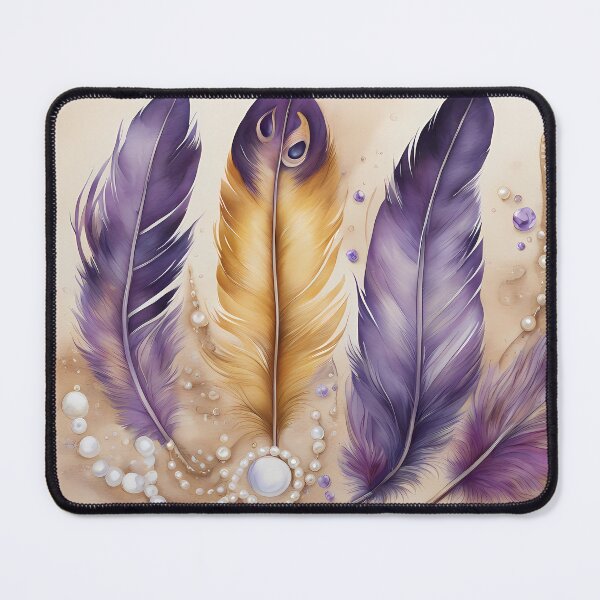Item preview, Purple Feathers designed and sold by CalmnessbyChoice.
