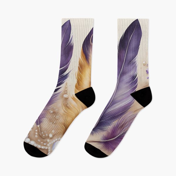 Item preview, Purple Feathers designed and sold by CalmnessbyChoice.