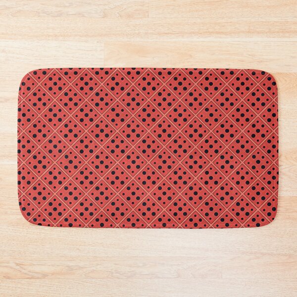 Item preview, Red and Black Geometric Dot Seamless Pattern, Bold Modern Print designed and sold by KlarkiteTees.