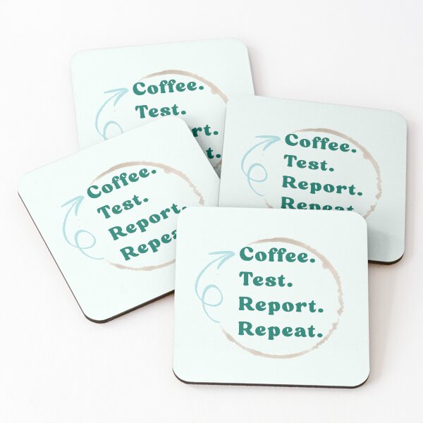 Item preview, Coffee. Test. Report. Repeat designed and sold by AuDHDPsych.