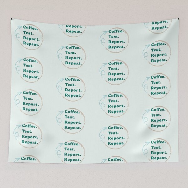 Item preview, Coffee. Test. Report. Repeat designed and sold by AuDHDPsych.