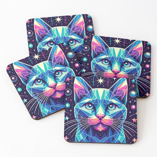 Item preview, Geometric cat  designed and sold by Dogandesighn.