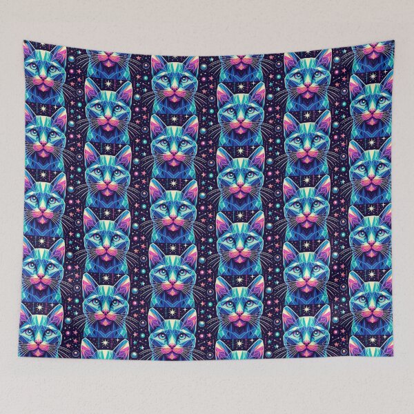 Item preview, Geometric cat  designed and sold by Dogandesighn.