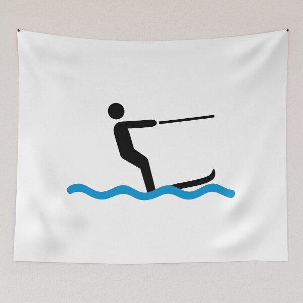 Item preview, Water-skiing designed and sold by Vectorqueen.