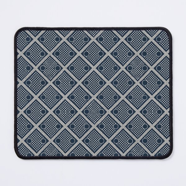 Item preview, Navy and White Geometric Seamless Pattern, Modern Diamond Grid designed and sold by KlarkiteTees.