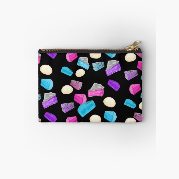 Item preview, Colorful cheese pieces with varied shapes and textures – ideal for creative designs designed and sold by katecheerycake.