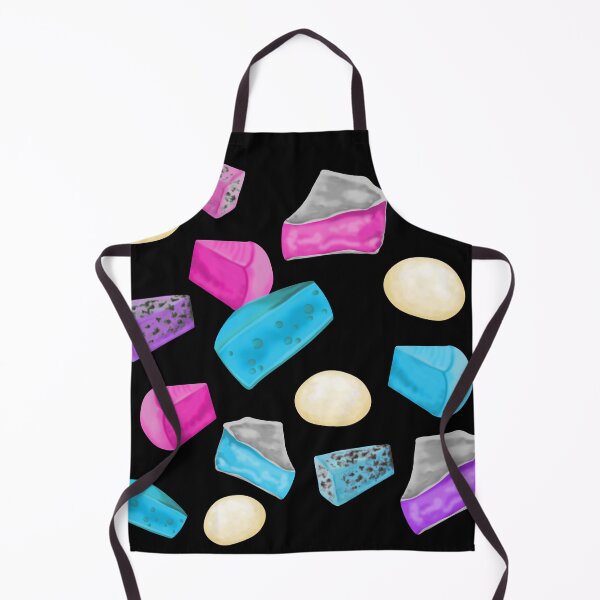 Item preview, Colorful cheese pieces with varied shapes and textures – ideal for creative designs designed and sold by katecheerycake.