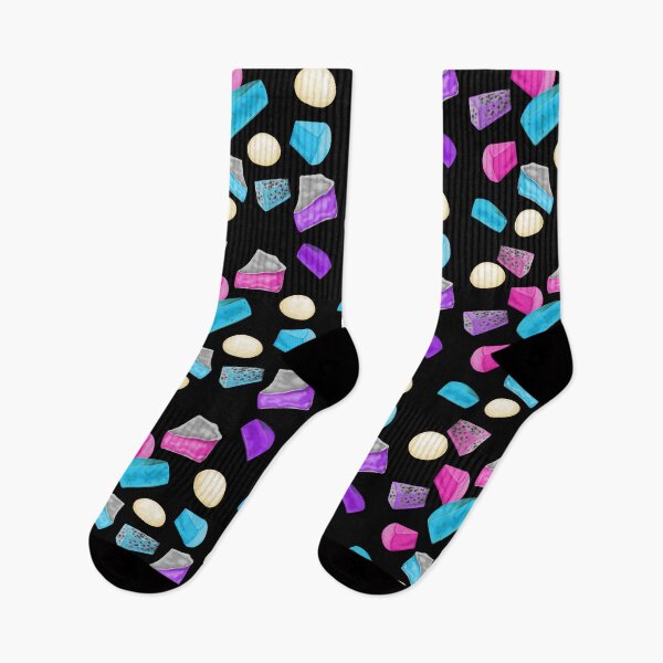 Item preview, Colorful cheese pieces with varied shapes and textures – ideal for creative designs designed and sold by katecheerycake.