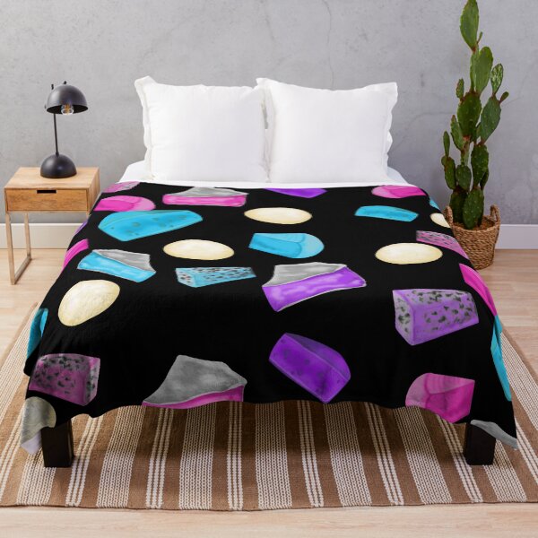 Item preview, Colorful cheese pieces with varied shapes and textures – ideal for creative designs designed and sold by katecheerycake.